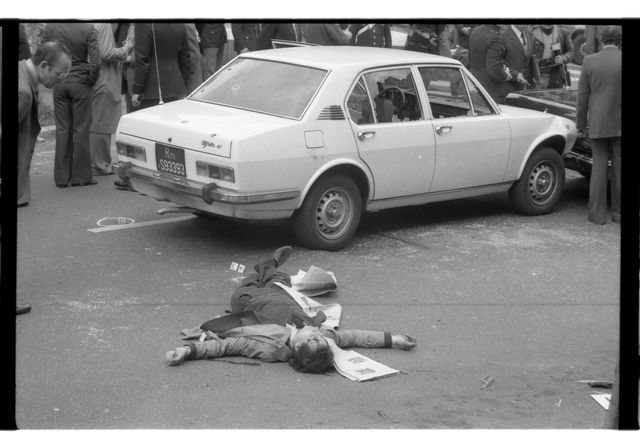 Dopo l'agguato a Aldo Moro e alla sua scorta in via Mario Fani il 16 marzo 1978