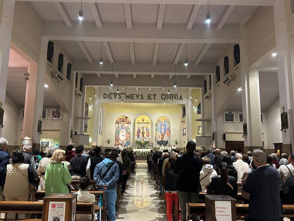 Sant'Ippolito, Chiesa gremita